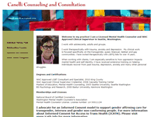 Tablet Screenshot of canellicounseling.com